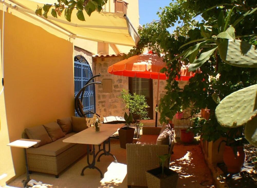 Casa de La Flora mit Garten in der Altstadt von Rhodos